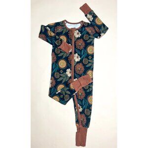 NEW!!! William & Ryan Toddler‎ Girl Bamboo Boho Floral Zippy Size 3T